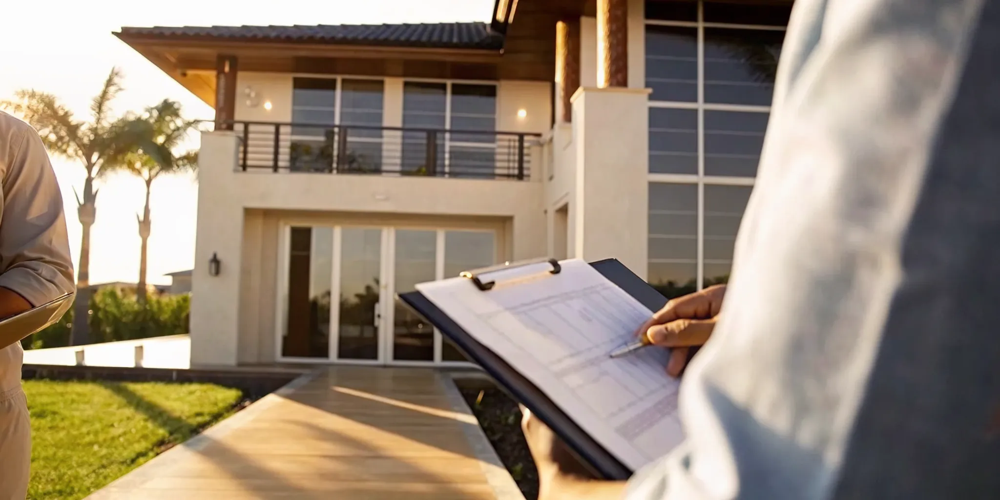 Property owner reviewing an administrative notice of ordinance violation in Florida