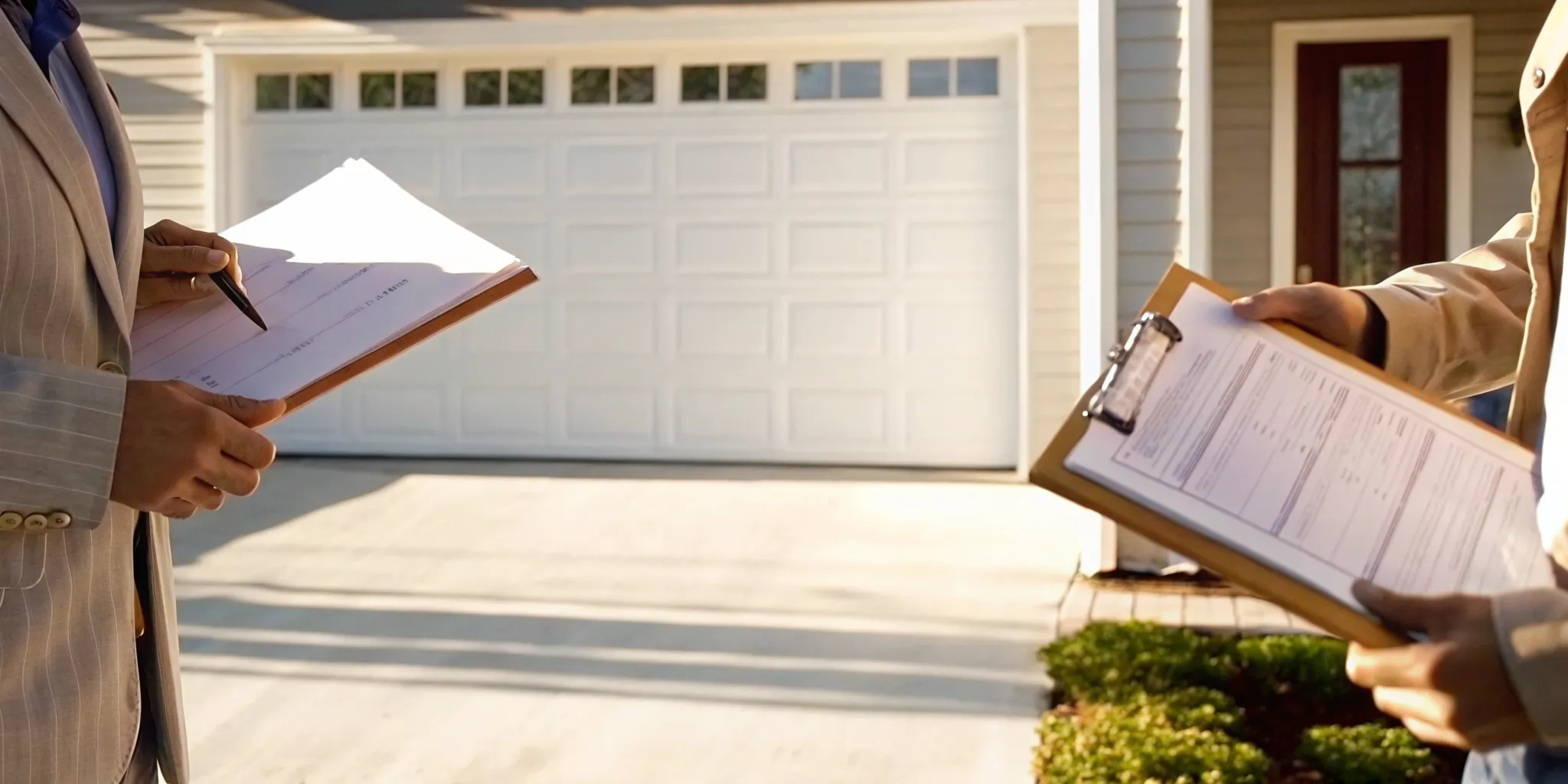 Property owner reviewing a Polk County code enforcement notice