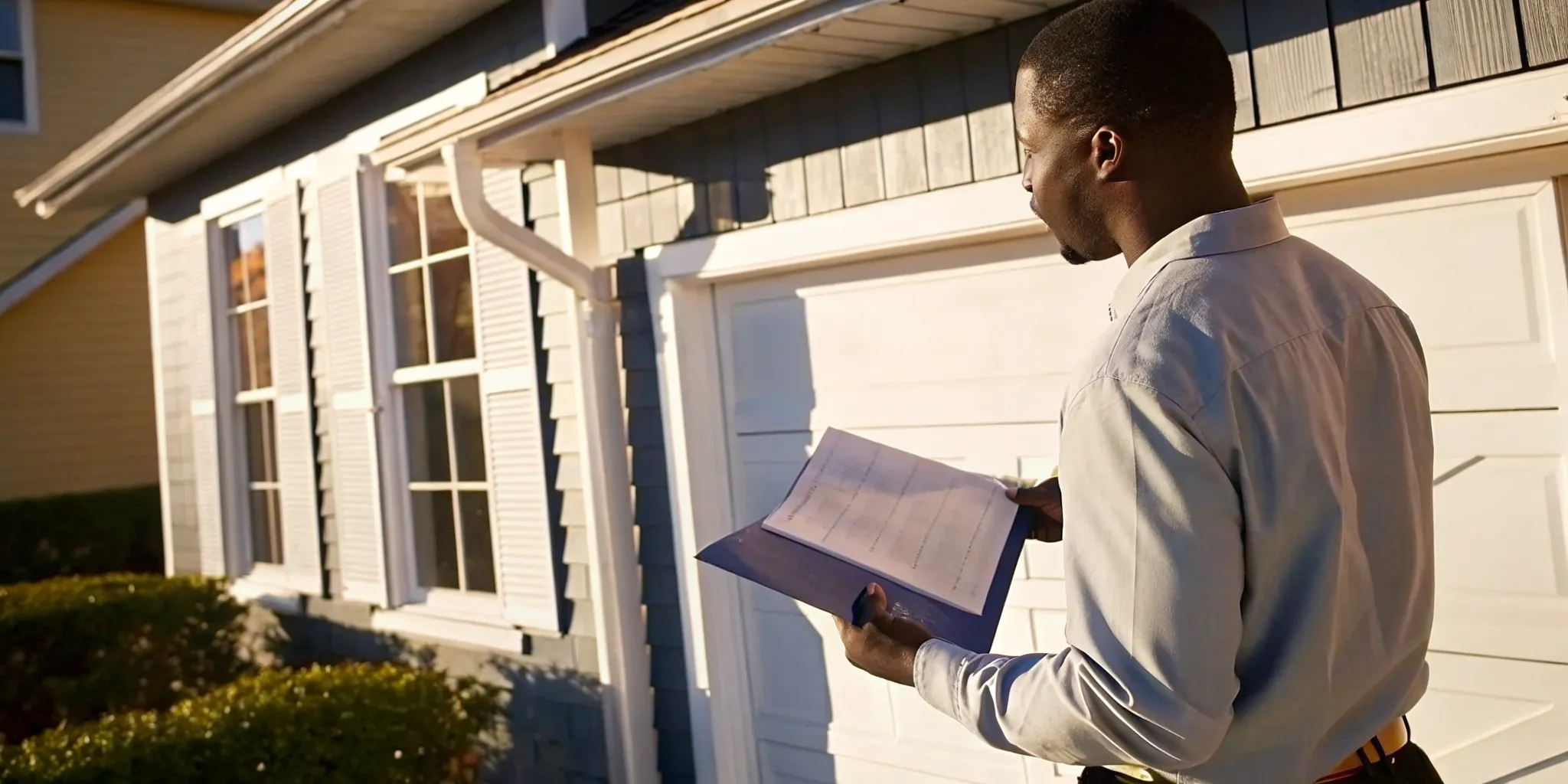 Florida homeowner reviewing a municipal code violation notice about how to stop code enforcement fines