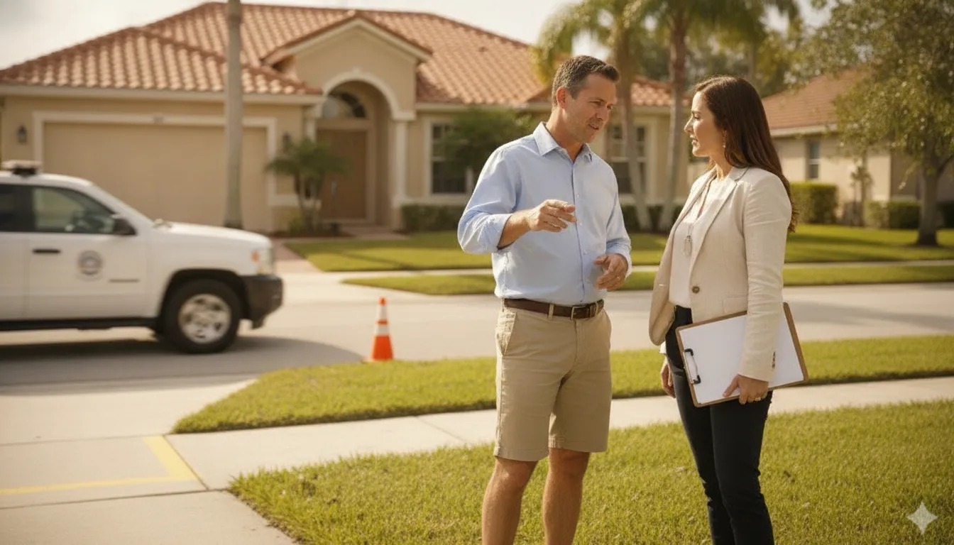 Florida property owner receiving code enforcement violation help from a compliance professional